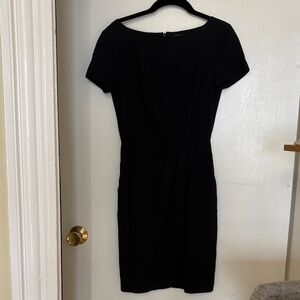 Theory Wool-Blend Sheath Dress